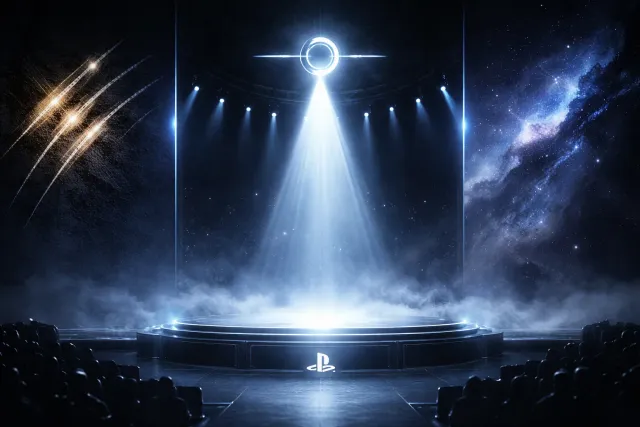 PlayStation 遊戲發表會舞台燈光概念圖